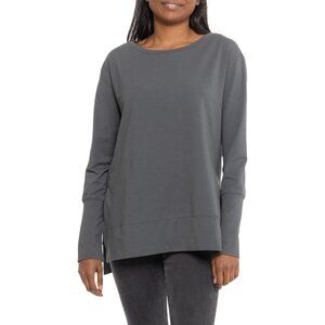 Greyson Celeste Top Long Sleeve Anthracite Gray Womens size XL NWT Tunic Golf